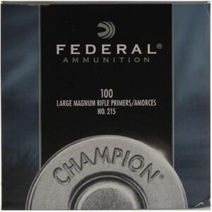Federal Large Rifle Magnum Primers #215 Case of 5000 (5 Boxes of 1000)