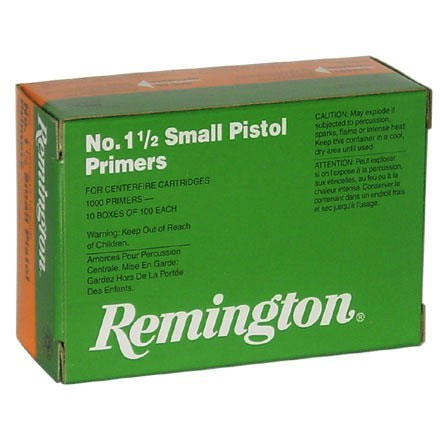 1 1/2 Small Pistol Primer (1000 Count)
