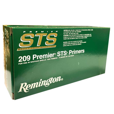 209 Premier STS Shotshell Primer (1000 Count)