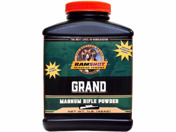 ramshot grand​,big game powder,ramshot powder reloading data,western powders inc​,ramshot magnum with 7 prc 195 berger load data