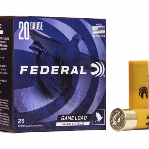Top Gun, 20 Gauge, 8 Shot, 2-3/4 in, 7/8 oz, 1210 fps 20 Gauge Ammo - 25 Shells of #8 Shot Ammunition (TG20 8)