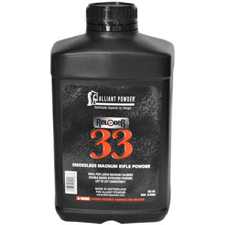 Alliant Reloder 33 Smokeless Gun Powder - Image 2