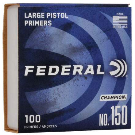 Federal #150 Large Pistol Primers 1000 Count - Image 2