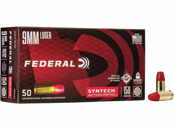 federal syntech 9mm​,federal 150gr syntech,federal syntech 9mm 147gr,federal syntech defense 9mm review,federal syntech range