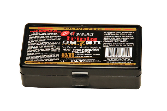 Hodgdon Triple Seven Black Powder Substitute 50 Caliber 50 Grain Pellets 100PK - Image 2