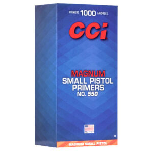 CCI #550 Small Pistol Magnum Primers 1000 Count