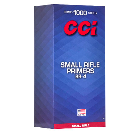 CCI BR-4 Small Rifle Bench Rest Primers 1000 Count