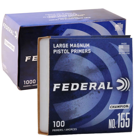 Federal Large Pistol Magnum Primers #155