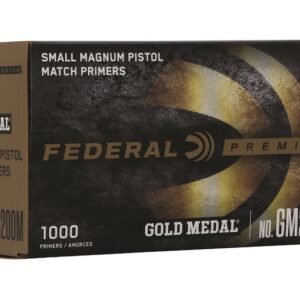 Federal Premium Gold Medal Small Pistol Magnum Match Primers #200M Box of 1000 (10 Trays of 100)