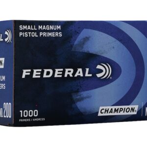 Federal Small Pistol Magnum Primers #200 Box of 1000 (10 Trays of 100)